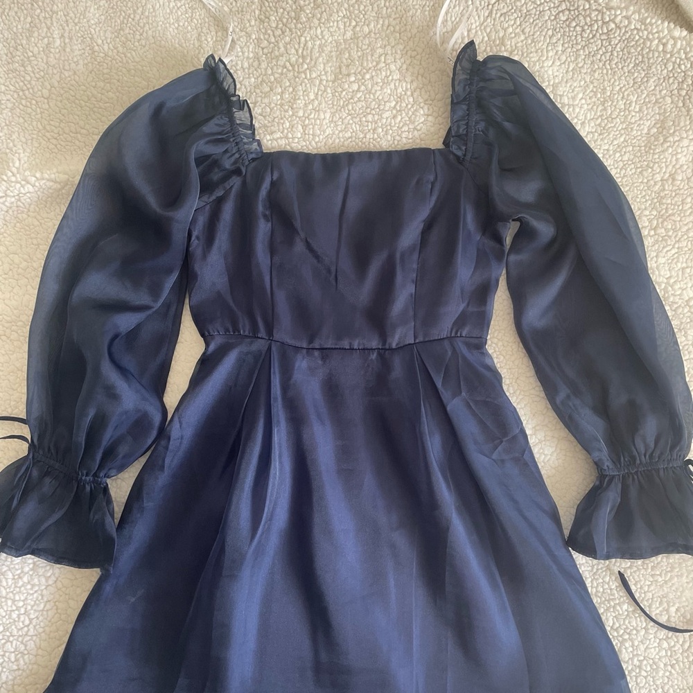 Lulu's Midnight Blue short dress